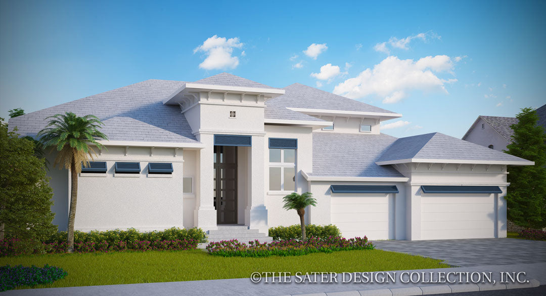 Donwell House Plan front elevation