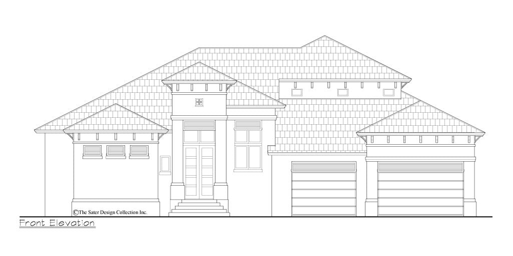Donwell House Plan Sater Design