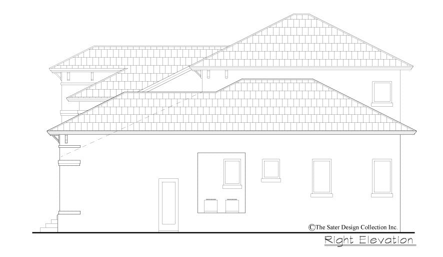 Donwell House Plan Sater Design