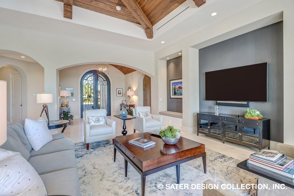 Atreyu House Plan great room and foyer