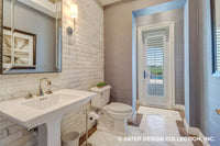 Atreyu House Plan pool bathroom
