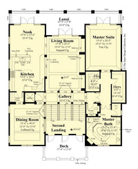 Lilliput House Plan - 6905 - Second floor plan