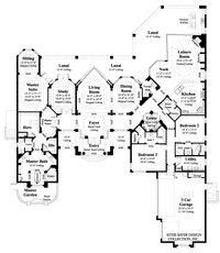 Monticello-Main Level Floor Plan-#6907