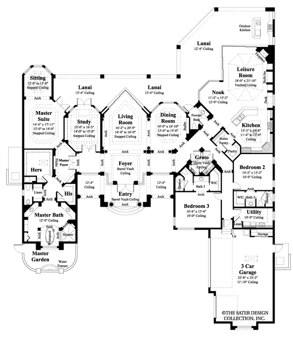 Monticello-Main Level Floor Plan-#6907