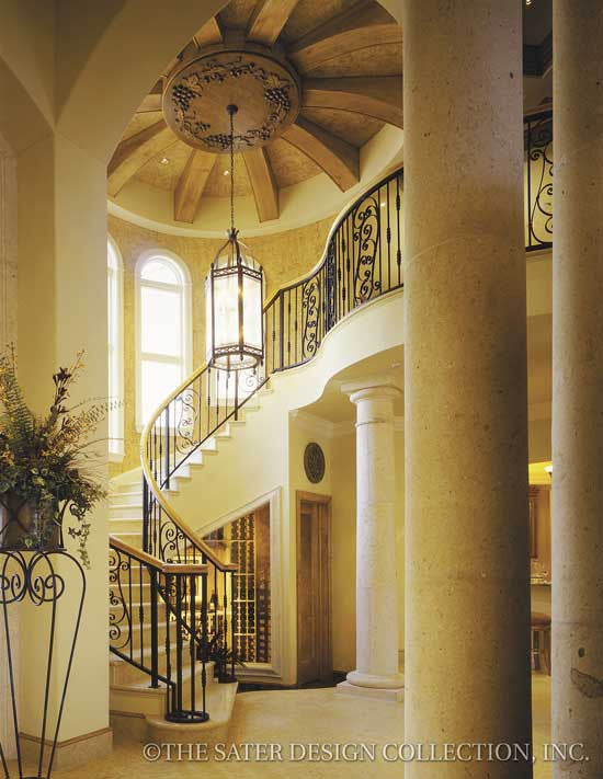 House Plans With Spiral Staircase Round Spiral Circular Staircase