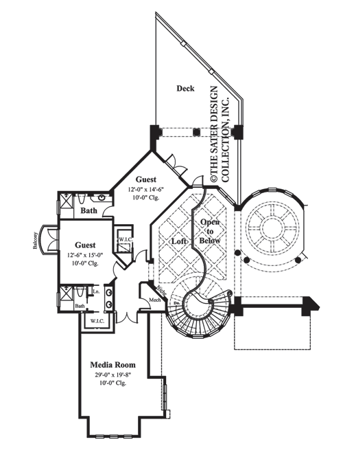 Fiorentino-Second Floor Plan-Sater Design Collection-6910