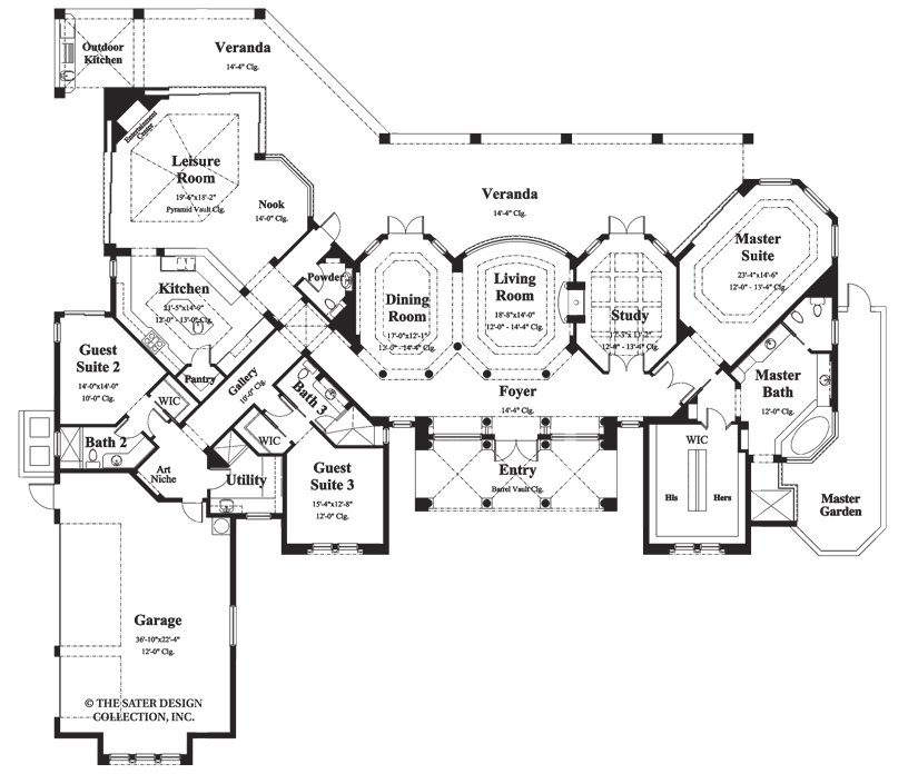 Starwood-Main Level Floor Plan- #6911