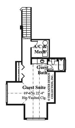 la paloma-upper level floor plan-#6915