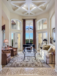 Verano House Plan living area from foyer