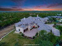 Verano House Plan aerial view