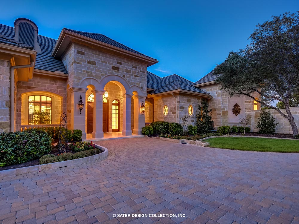 Verano House Plan front entry photo