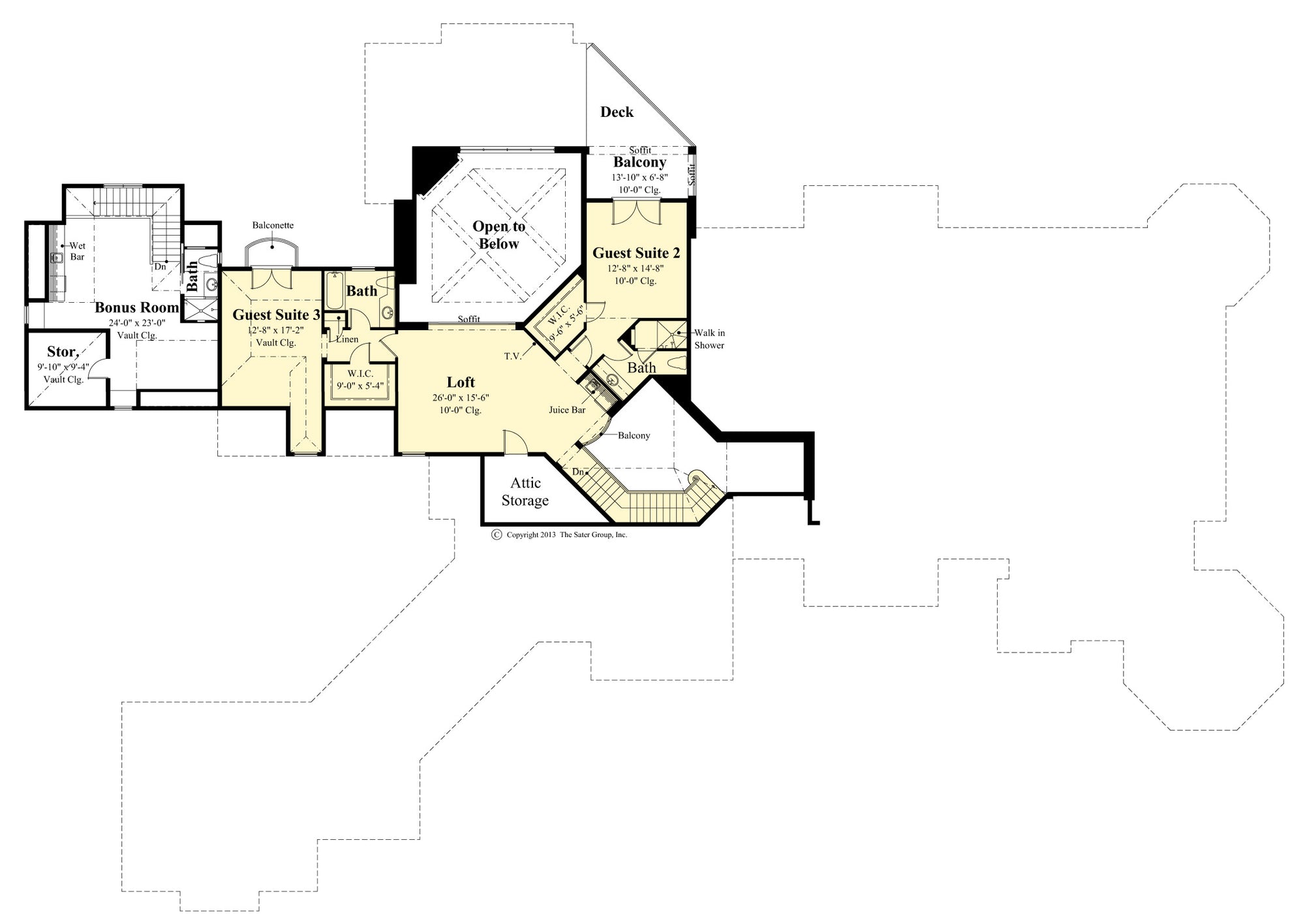 6920 secondary floor plan