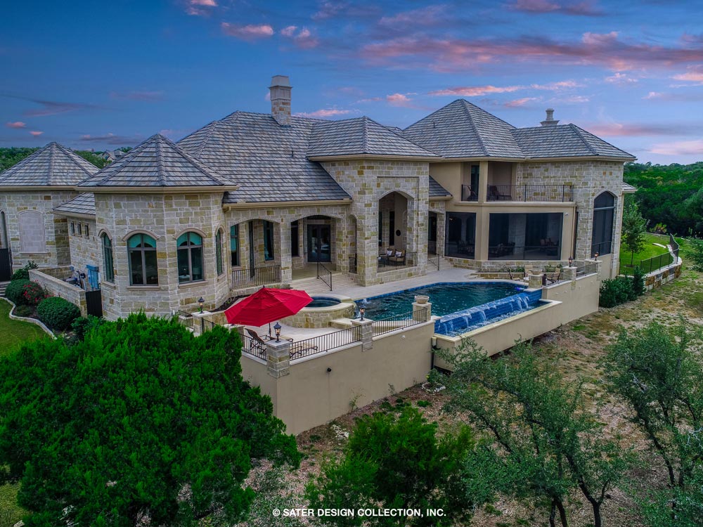 Verano House Plan Infinity Pool