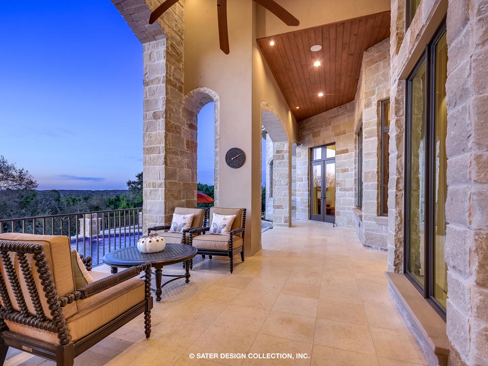 Verano House Plan Covered Patio