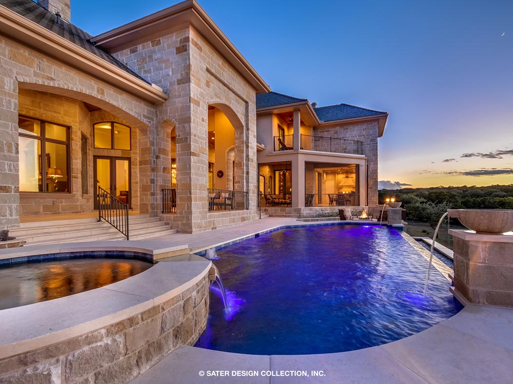 Verano House Plan Swimming Pool