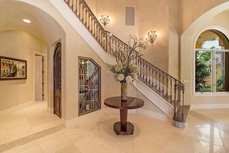 La Ventana-Stairway/Wine Cellar-Sater Design Collection-6925