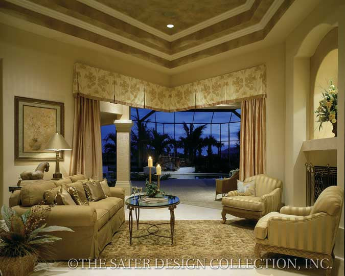 Saraceno-Living Room- Plan #6929