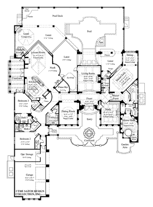 House Plan Lindley | Sater Design Collection