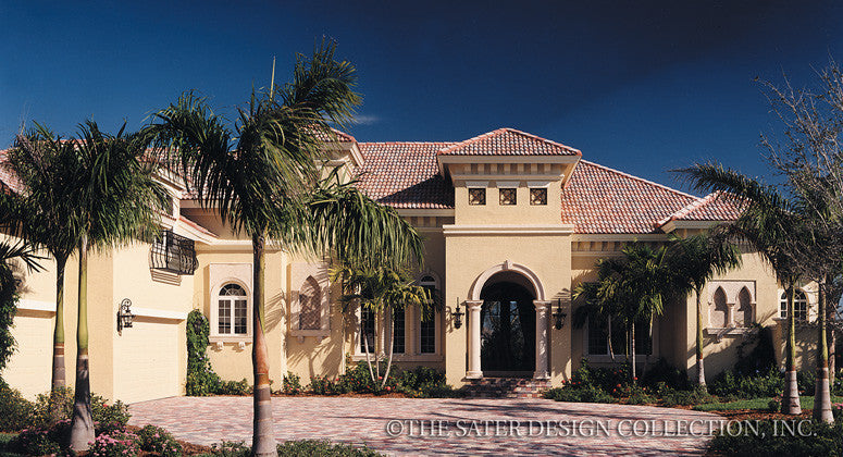 Martinique-Front Elevation-Plan #6932