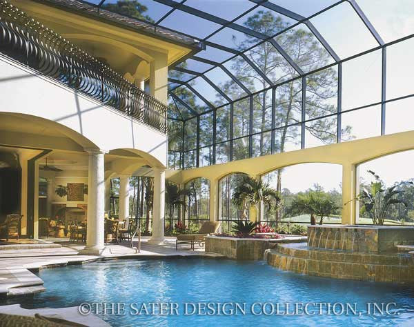 Casa Bellisima-Rear Exterior-Plan #6935