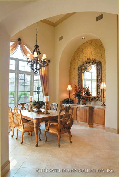 Pontedera Home Dining Room Image - Plan #6943