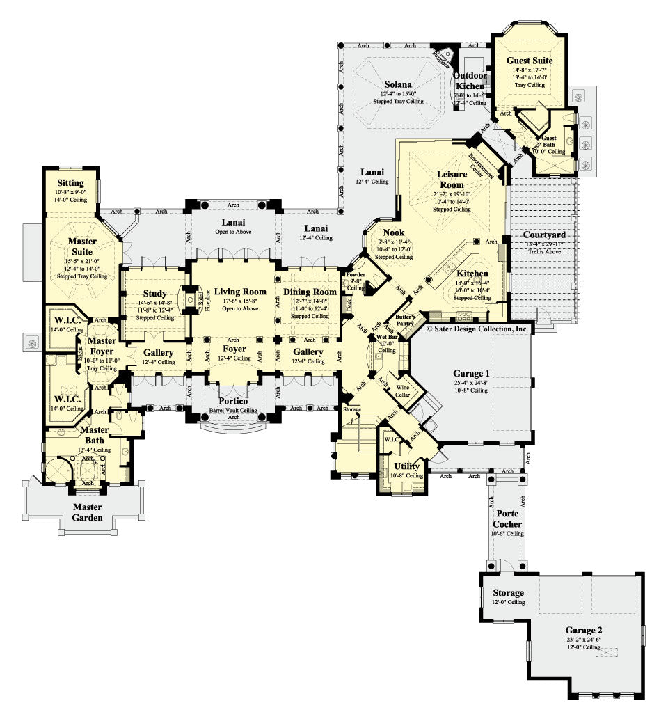 Cordillera first floor plan