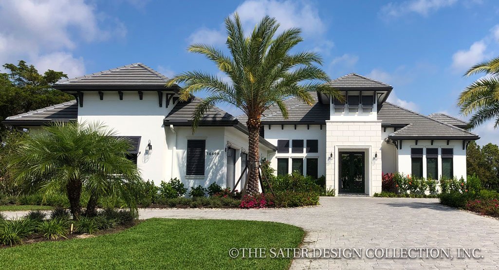 Mansfield House Plan Sater Design Collection