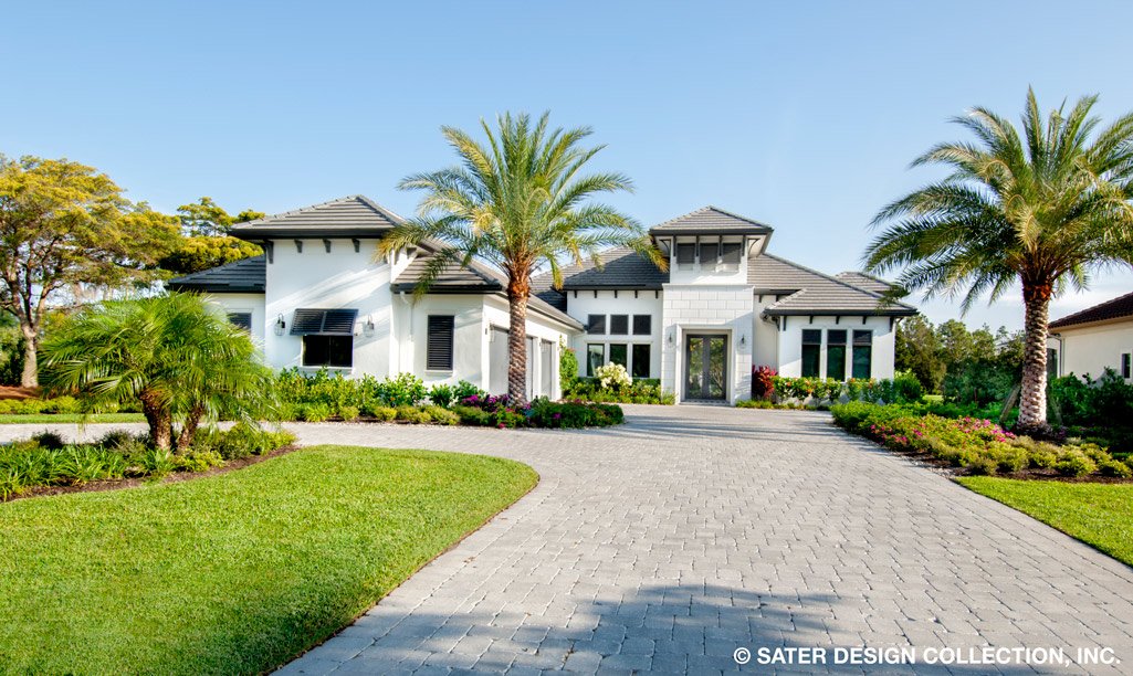 Mansfield House Plan Sater Design Collection