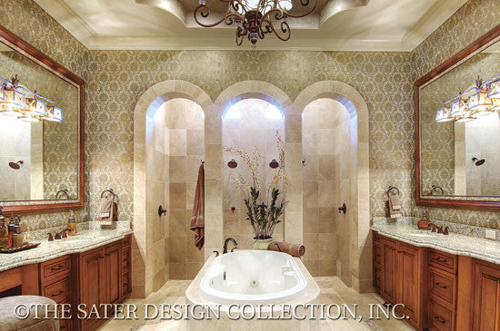 6959-Valdivia Home Plan&#39;s Master Bath