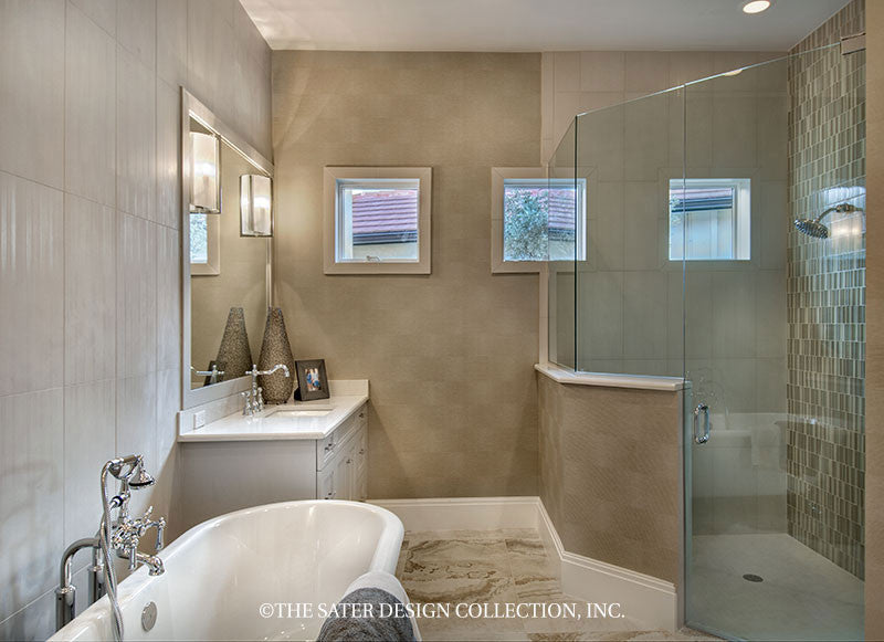 Monterchi Plan #6965-Master-Bath