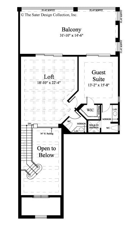 monterchi-upper level floor plan-#6965