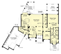 Moderno floor plan