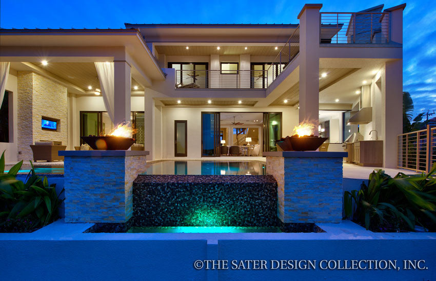 Moderno Home-Rear Elevation Image-Plan #6967