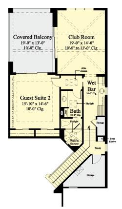 Stillwater-Upper Level Floor Plan-Plan #6970