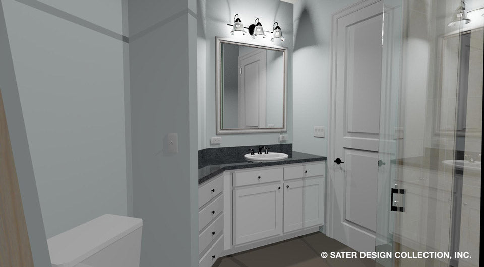 Emery House Plan guest bathroom