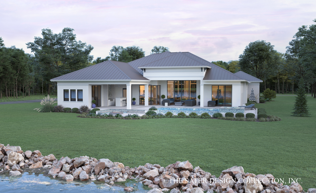 Perelandra 6976 home plan Sater Design