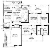 Riverwood Home Floor Plan #7001