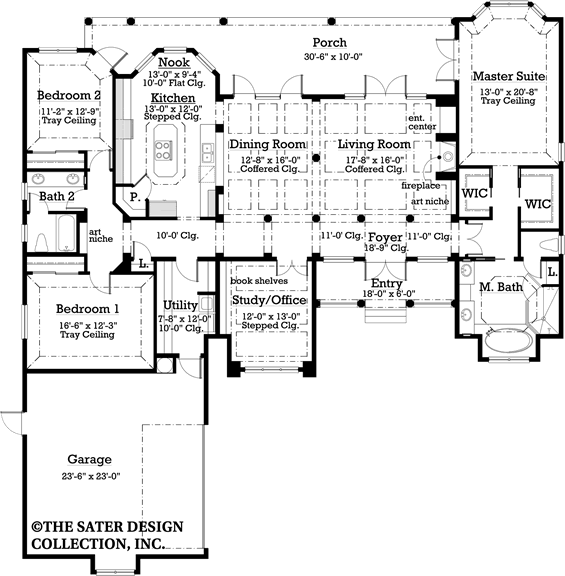 ashton oaks main floor plan -plan #7004
