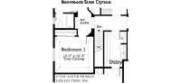 Ashton Oaks - Opt. Basement Stairs Floor Plan -Plan #7004