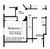 villette-basement stair option- floor plan #7006
