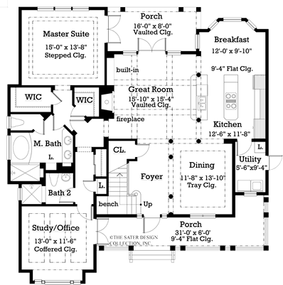 lanchester-main level floor plan- #7007