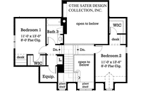 Lanchester-Upper Level Floor Plan #7007
