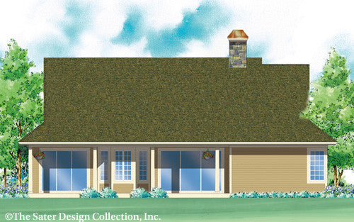 Chantel-Rear Elevation-Plan #7011
