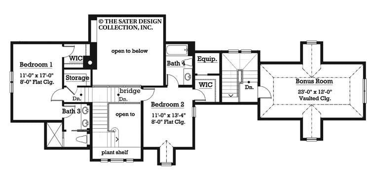 aveline-upper level floor plan-#7014