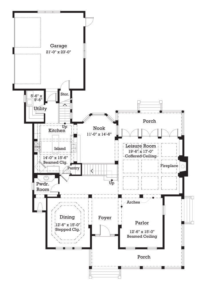 kenton farms- main level floor plan -#7016