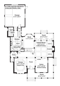 Sidonia-Main Level Floor Plan-#7017