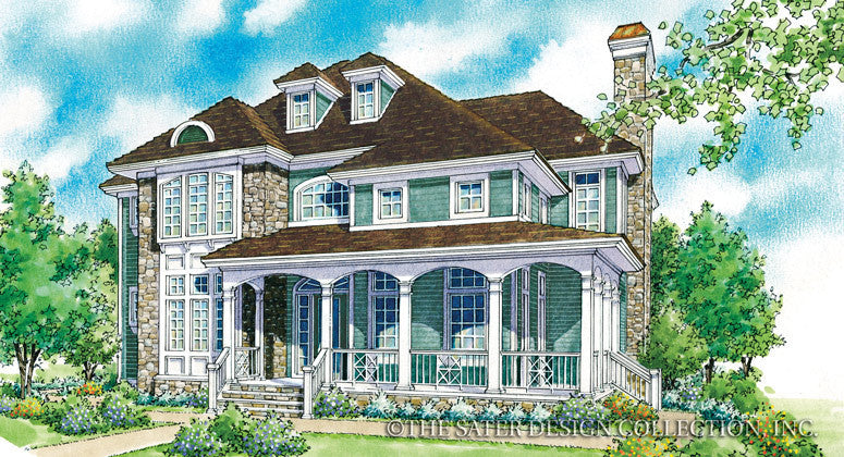 Sidonia-Front Elevation-Plan #7017