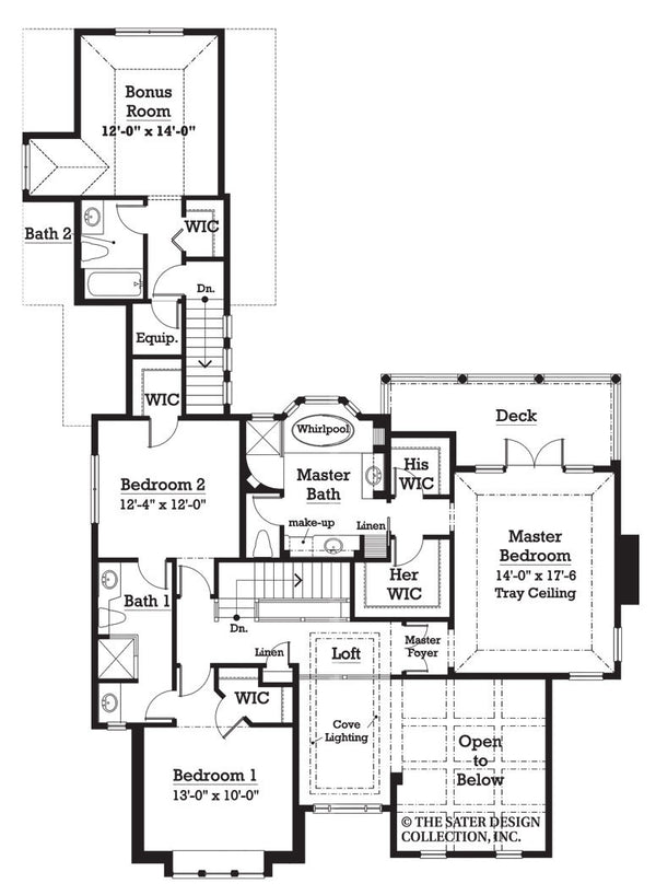 Sidonia-Upper Level Floor Plan-#7017
