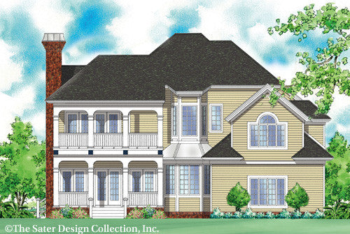 Maravella-Rear Elevation-Plan #7018