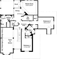 Sorrell Grove-Upper Level Floor Plan-#7020